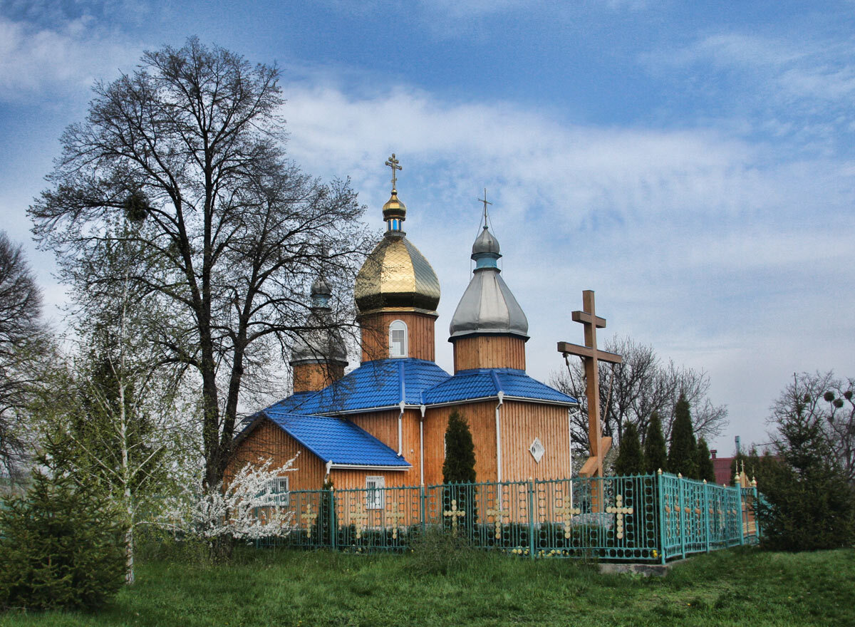 Козацька церква на Вінниччині Cossaks church in Ukraine