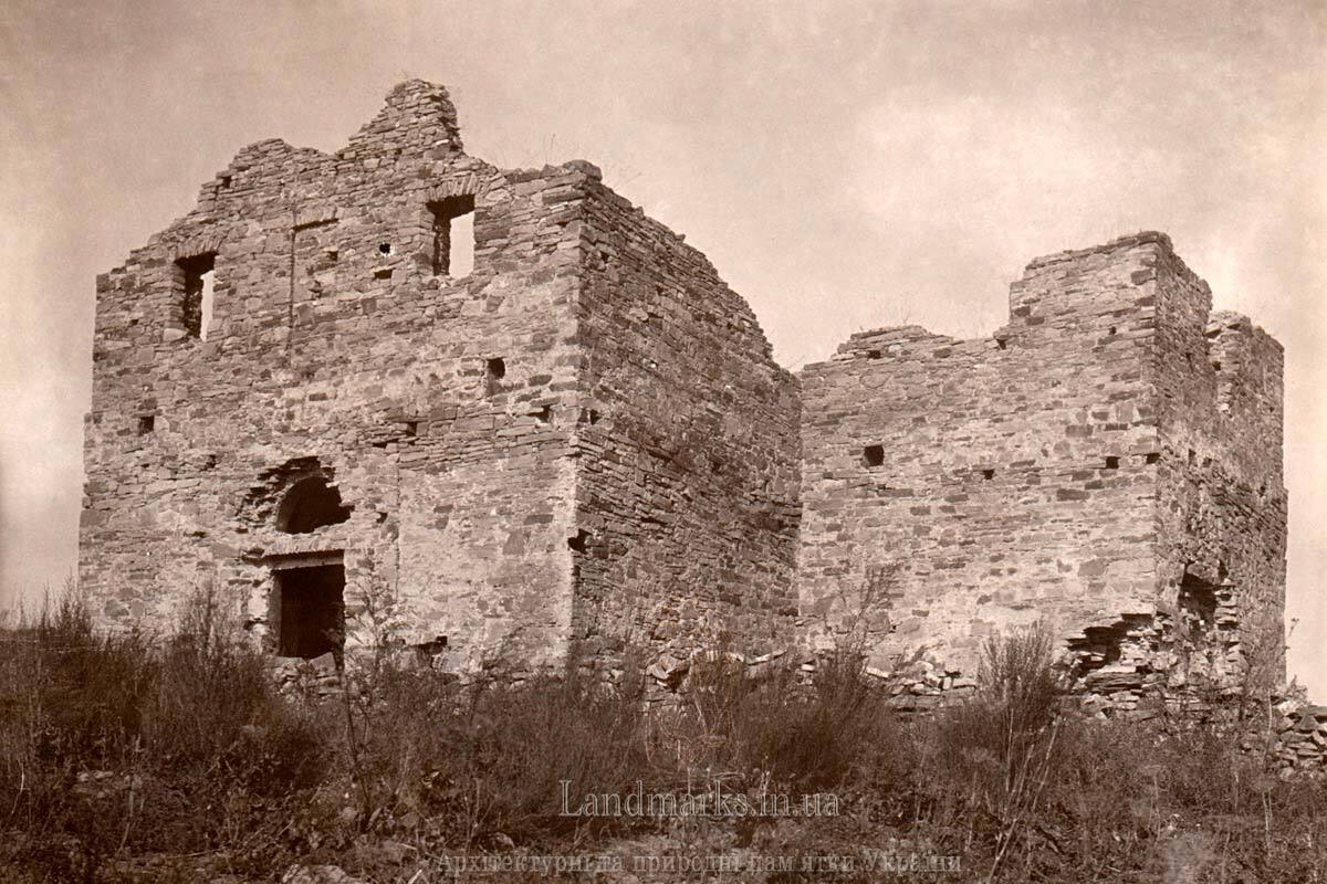 Архівне фото замку в Озаринцях