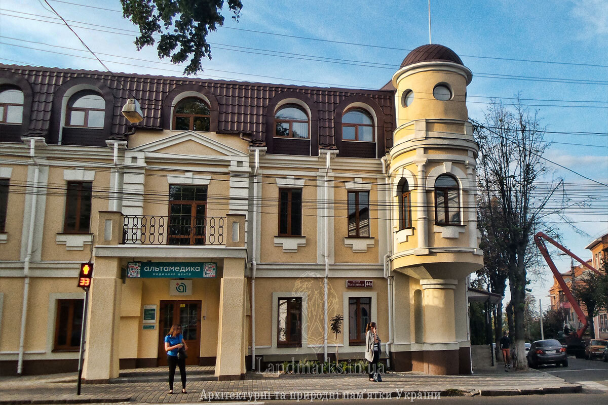 The mansion of Sofia Kumbari in Vinnytsya