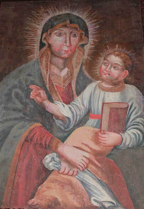 Список ікони Бердичівської Божої Матері зберігаеється у бердичівському католицькому монастирі