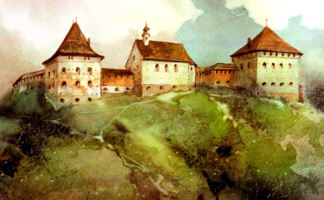 Замок в Галичі Zamek w Haliczu (XVII wiek)