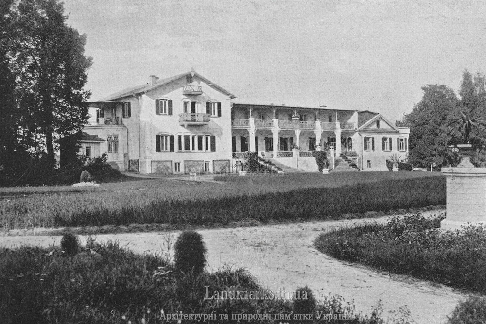 Так виглядав палац в Кашперівці  у 1911 році