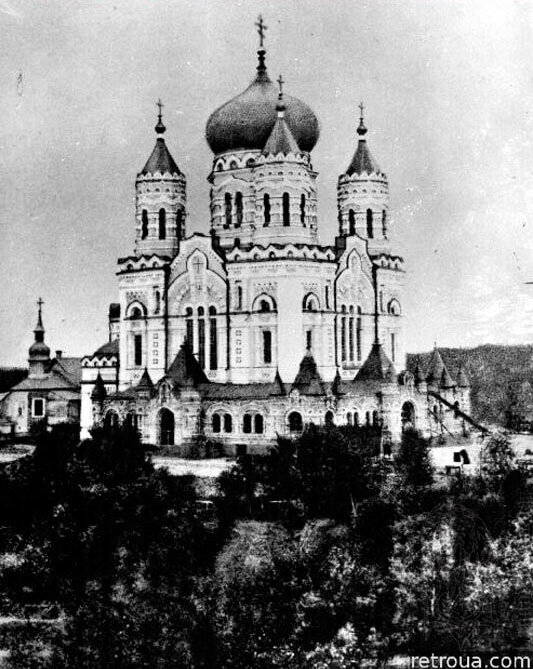 Архівна фотографія  Пантелеймонівського монастиря, 1914 рік