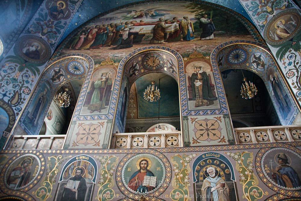Розписи в Миколаївському соборі Православні монастирі Києва
