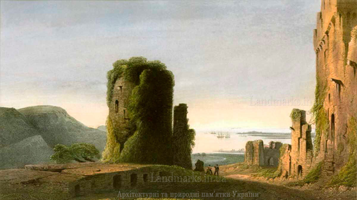 Фортеця в Інкермані, художник Карло Босоллі