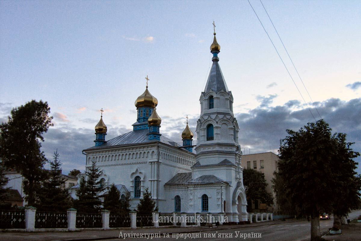 вечірнє фото православного собру