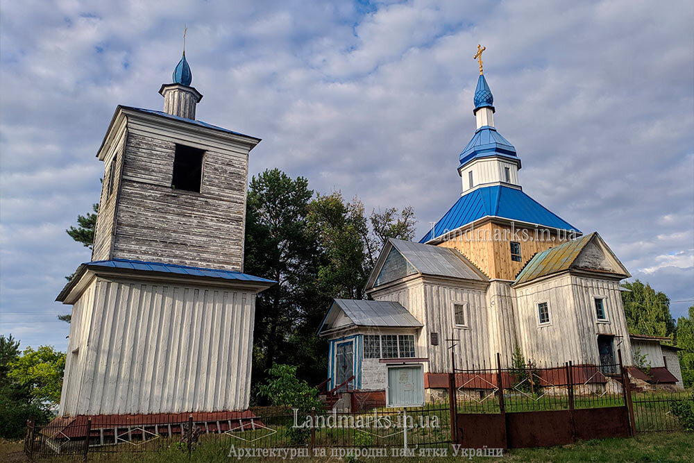 The church is a model of temple construction in the Left Bank Dnieper Ukraine