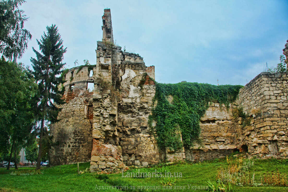 Zamek w Brzeżanach  Пам'ятка оборонної архітектури