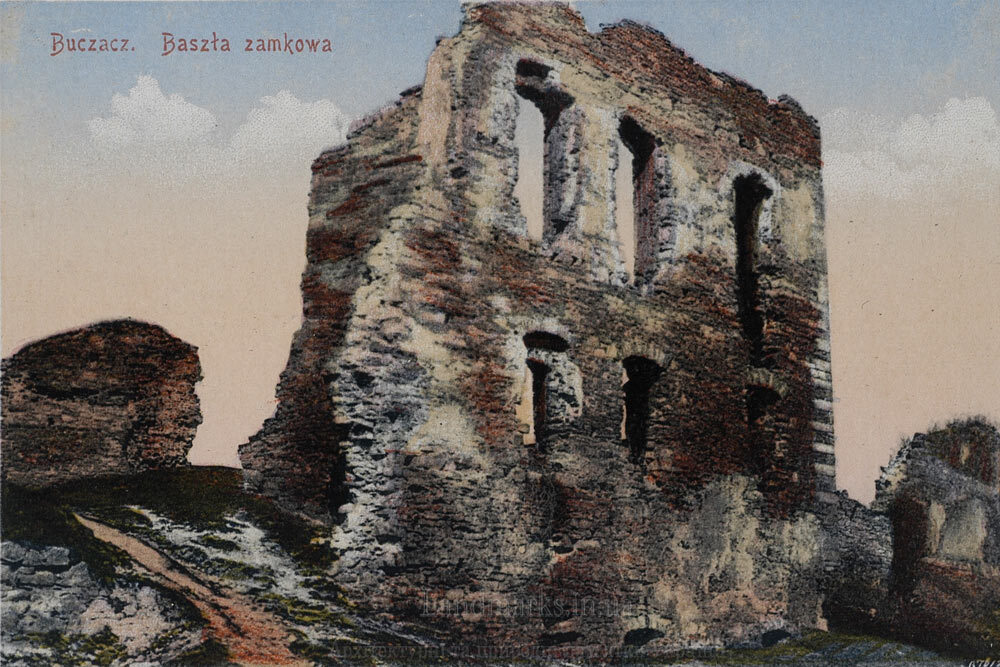 Архівні фотографії замку в Бучачі