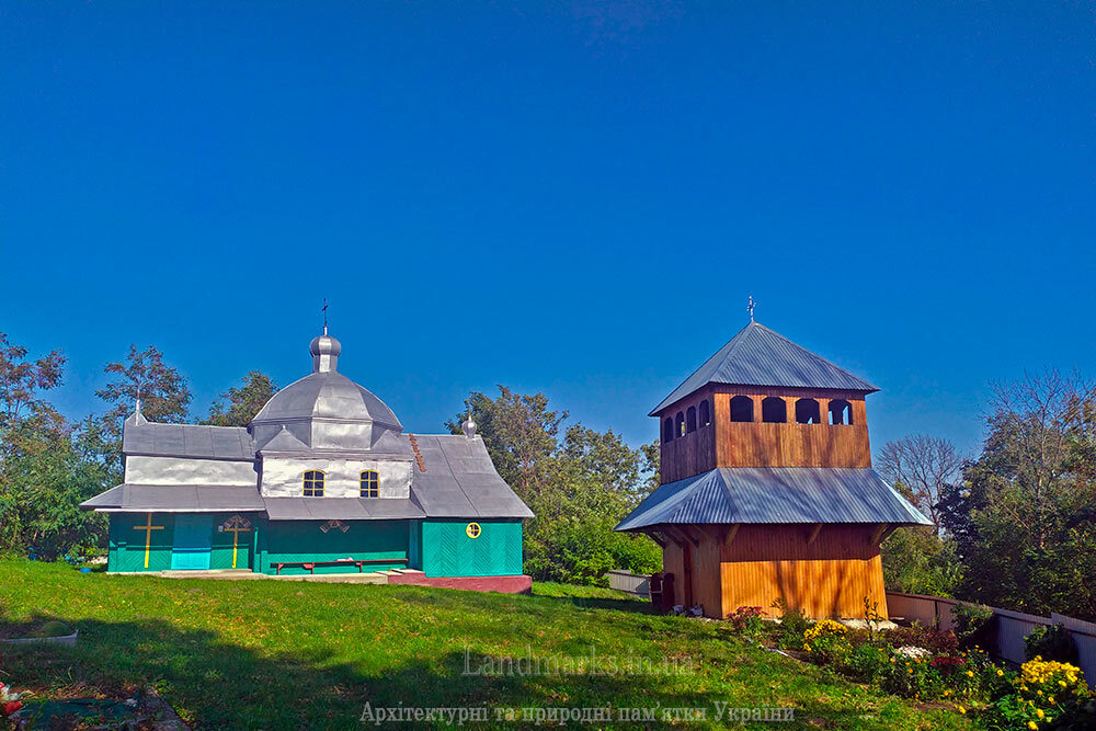Деревяна церква св. арх. Михаїла Глинна Тернопільська область