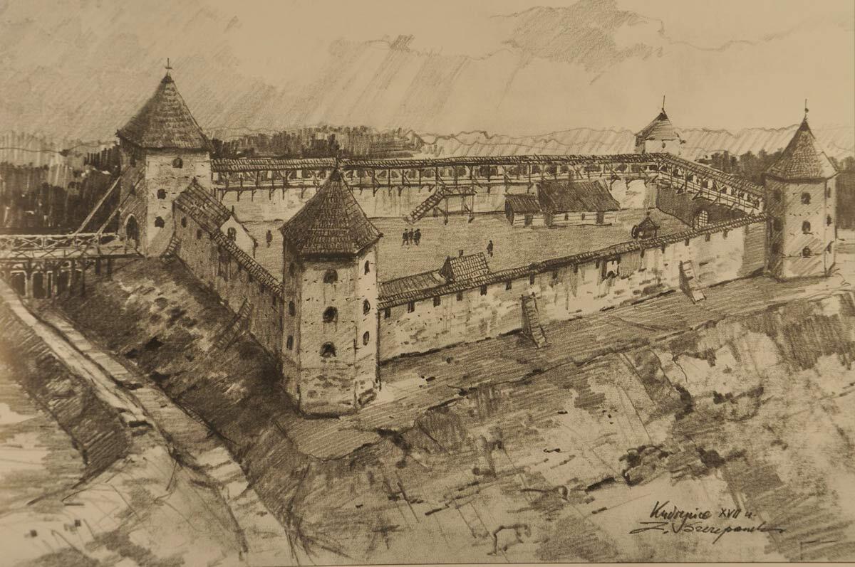Замок в Кудринцях