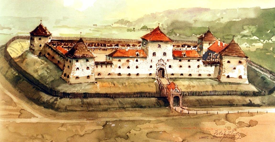 Замок в Золотому Потоці  Zamek w Potoku Złotym (XVII wiek)