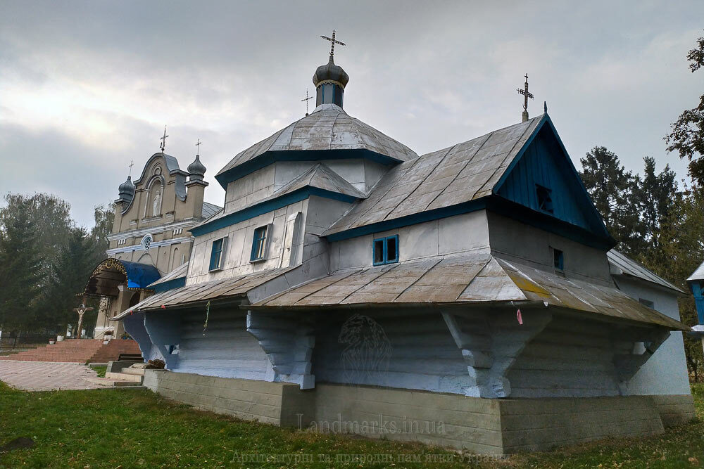 Szczepanów prawosławny drewniany Kościół