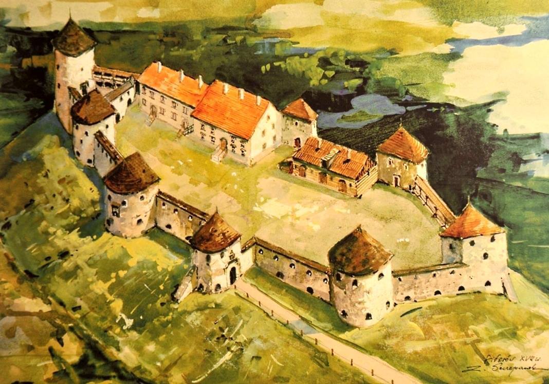 Замок в Сидорові Zamek w Sidorowie (XVII wiek)