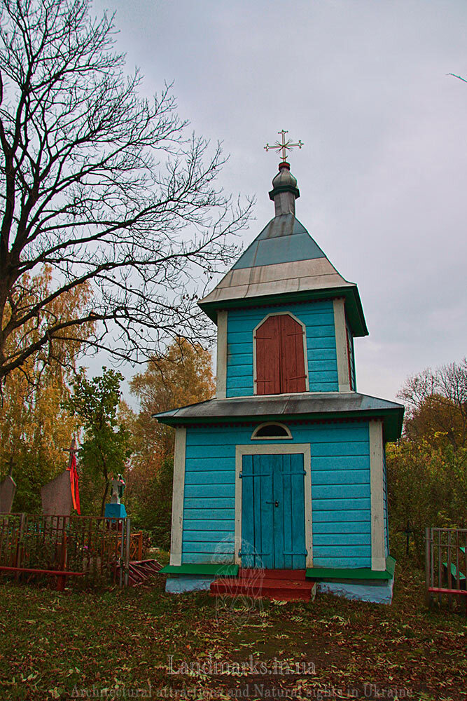 Дзвіниця біля церкви, Вовківці, Тернопільська область