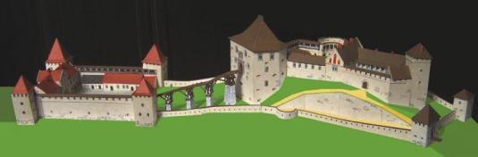 Реконструкція Язлівецького замку  Ігоря Качора
