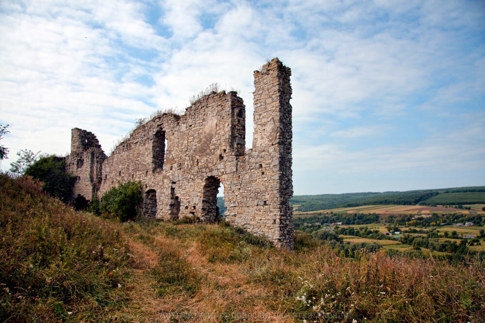 Західна стіна палацу в Чорнокозинській фортеці