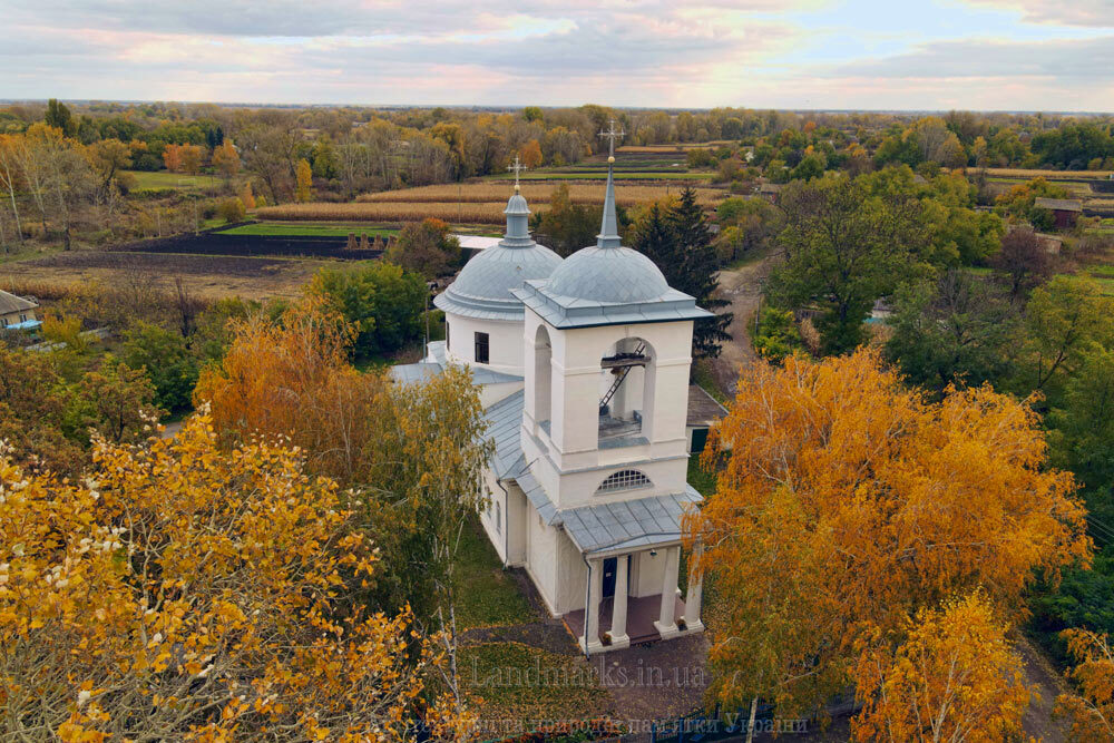 Церкви Чернігівської області, Безуглівка з дрону