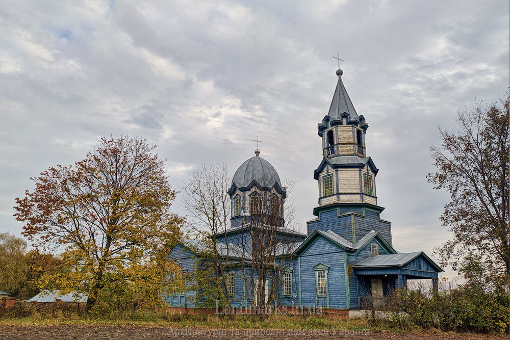 Покровська церква, в Дяговій