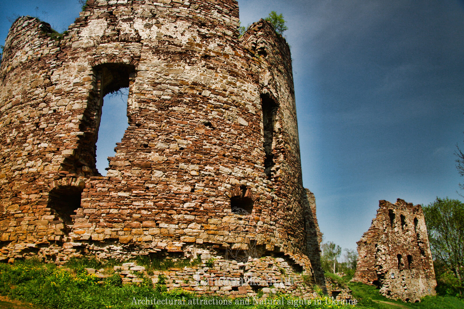 Ruins of Buchach Castle, Ukraine